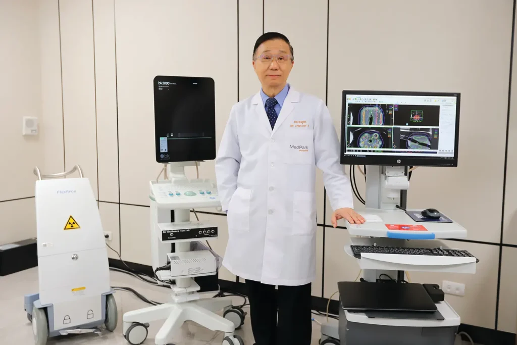 การใส่แร่กัมมันตรังสี High Dose Rate Brachytherapy เทคนิคใหม่ใช้รังสีรักษา “มะเร็งต่อมลูกหมาก” โดยไม่ต้องผ่าตัด 1 1676877906648 1