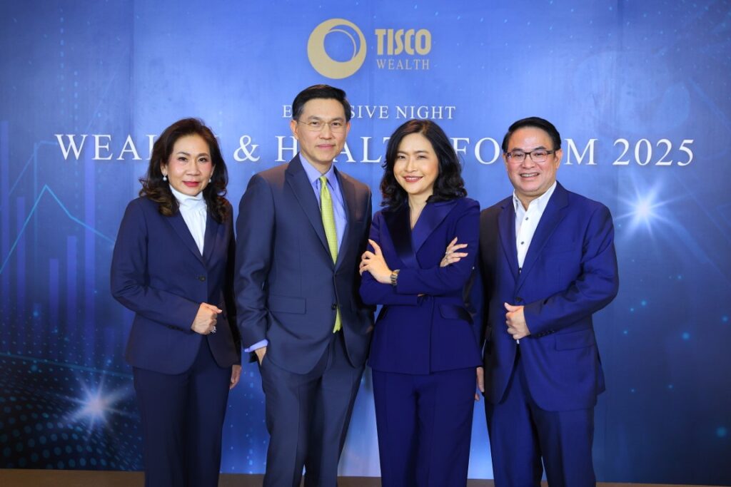 ธ.ทิสโก้ จัด Exclusive Night “ Wealth & Health Forum 2025 ” 5 4 ผู้บริหาร บลจ.ร่วมให้ข้อมูล